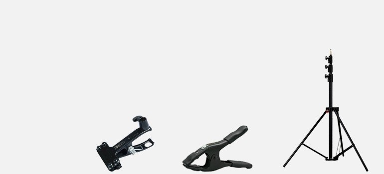 LIGHT STANDS & CLAMPS
