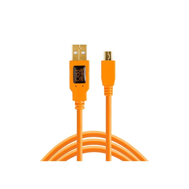 Tether Tools TetherPro USB 2.0 to Mini-B 5 Pin Orange (1.8m) CU5407